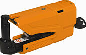 ABUS GRANIT Detecto X-Plus 8077 (oranžový) elektronický zámek na kotoučovou brzdu s alarme