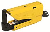 ABUS GRANIT Detecto X-Plus 8077 (žlutý), elektronický zámek na kotoučovou brzdu s alarmem 