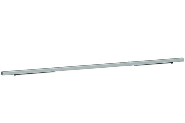 Požární konzole G461 pro dvoukřídlé dveře s koordinátorem, stříbrný