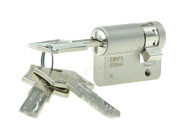 Bezpečnostní cylindrická půlvložka  WINKHAUS ON-tra 02 N, (70+10), 3 klíče