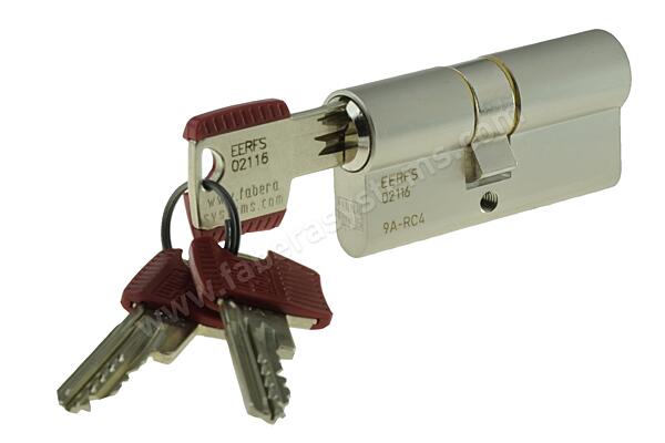 Bezpečnostní cylindrická vložka WINKHAUS RPE 01 N (50+55), 3 klíče