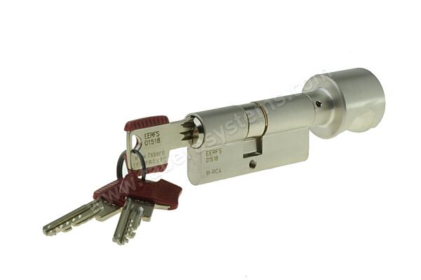 Bezpečnostní cylindrická vložka WINKHAUS RPE 04 N s knoflíkem (40+65), 3 klíče
