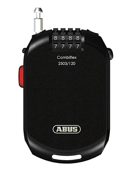 uzamykatelné lanko ABUS Combiflex 2503/120 (černý)