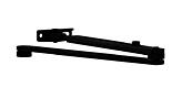 Ramínko FAB L190 standardní, černé